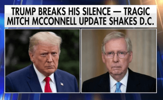 BREAKING NEWS!! Washington insiders are reportedly stunned after Donald Trump broke his silence regarding recent news involving Mitch McConnell, sparking widespread discussion and speculation across the political world… See more - Amazing
