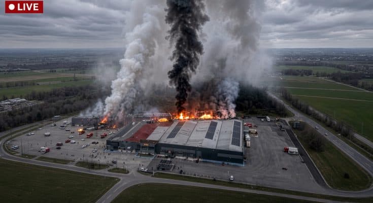 🚨BREAKING NEWS : A major fire broke out in