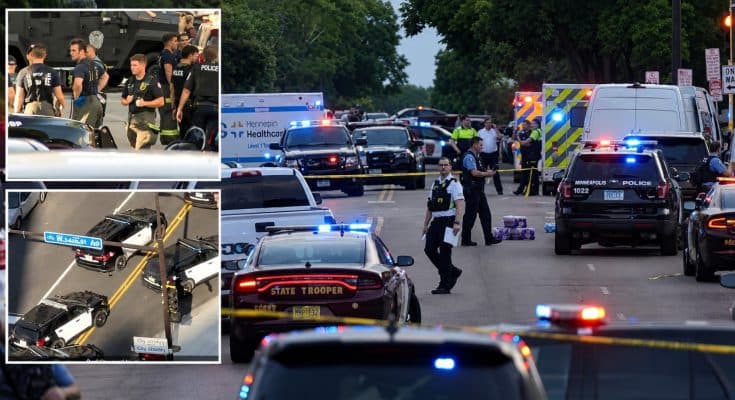 (-) Several Killed, Wounded Including Police Officers In Minneapolis Shooting