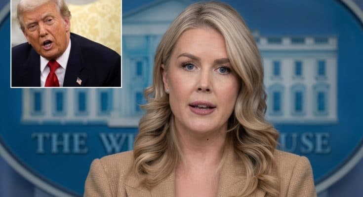Leavitt Sets Media Straight With Fact-Check On Joe Biden…