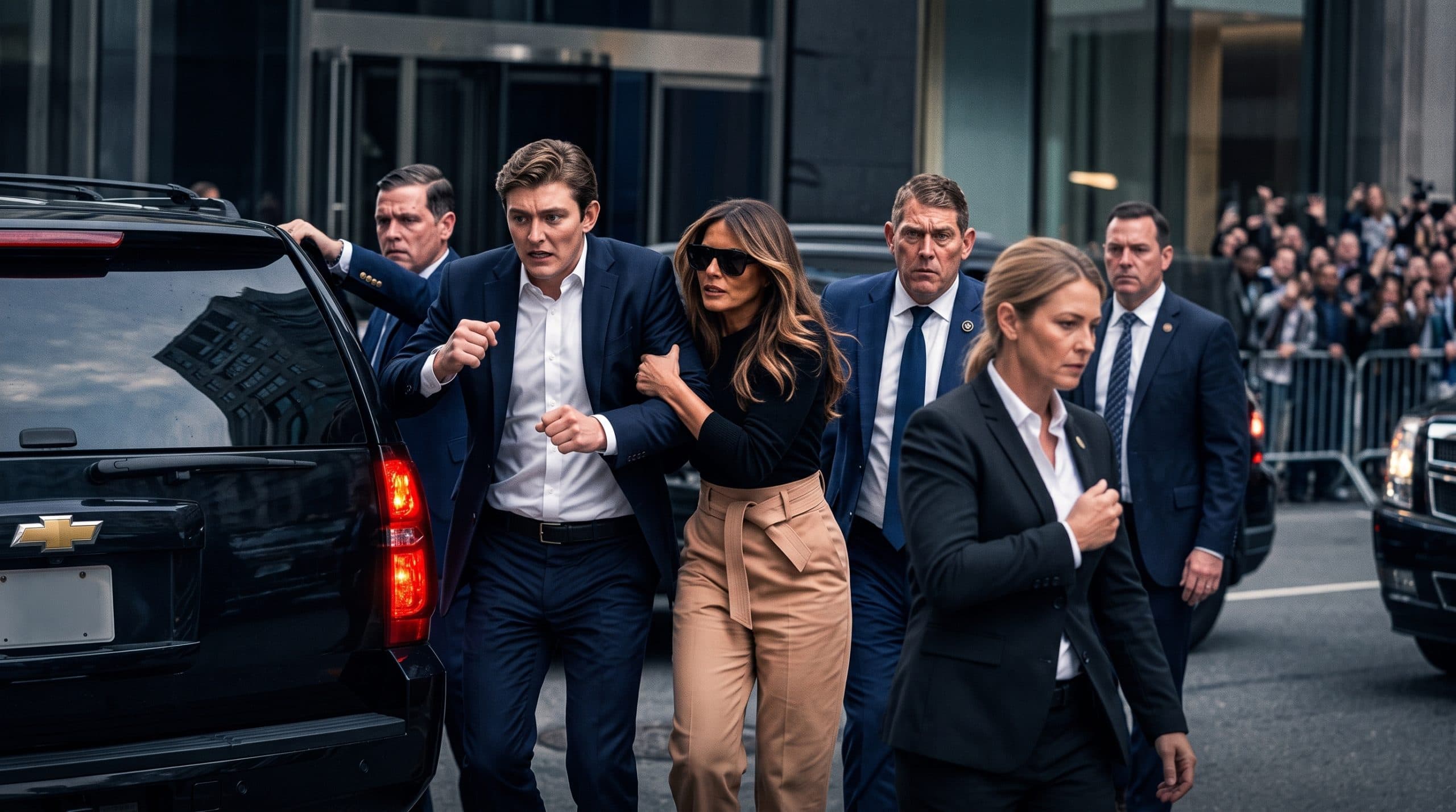 (-)Melania Trump Security Incident: Man Arrested at Golf Club