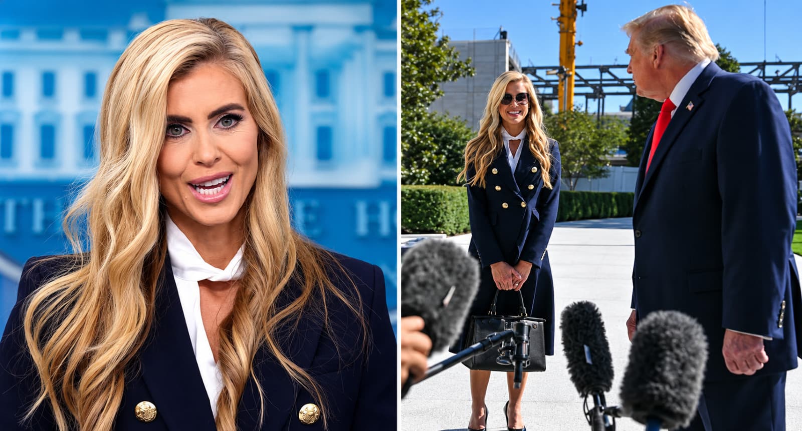 NEWS — Massive Update on Trump's New Press Secretary on Day 2