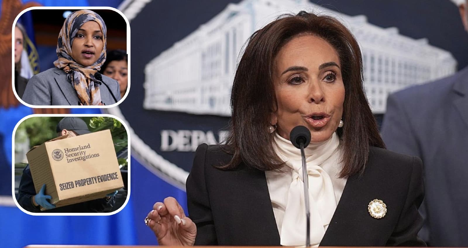 Jeanine Pirro Found The Smoking Gun — Ilhan Omar In Hot Water After The DOJ Found