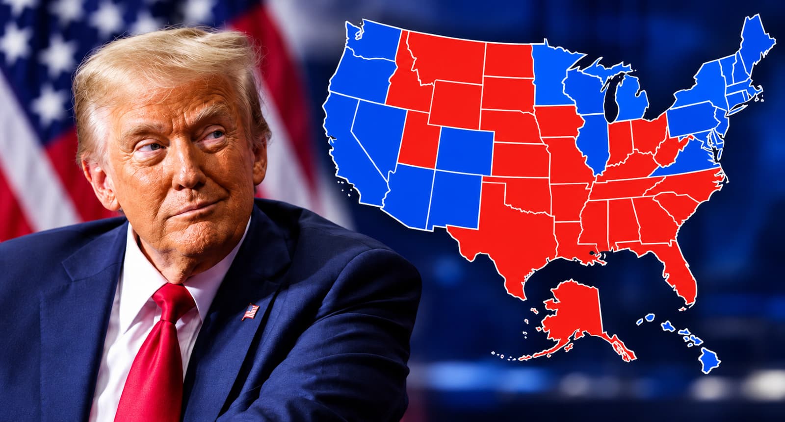 Election Stunner — You Won't Believe Which BLUE STATE Just Flipped Red