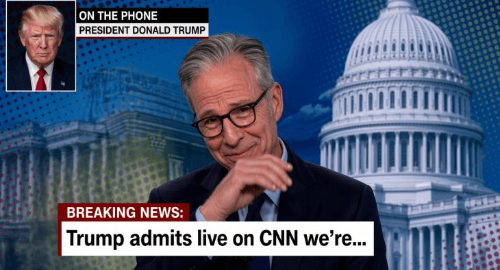 BREAKING: Trump admits live on CNN “we’re trying to have CNN go on a normal path”