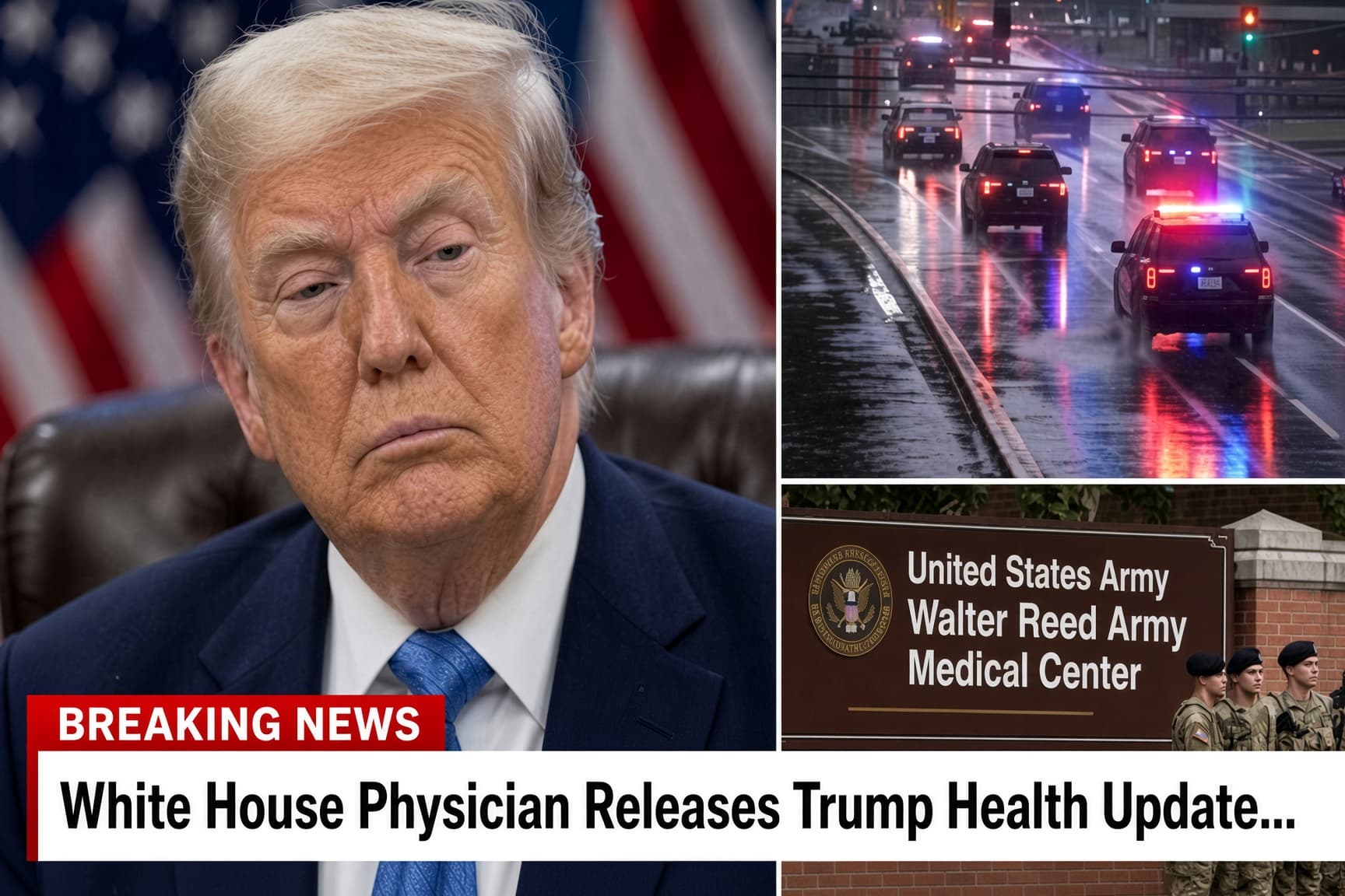 White House Physician Releases Trump Health Update